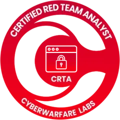 CRTA — Certified Red Team Analyst (CyberWarFare Labs)